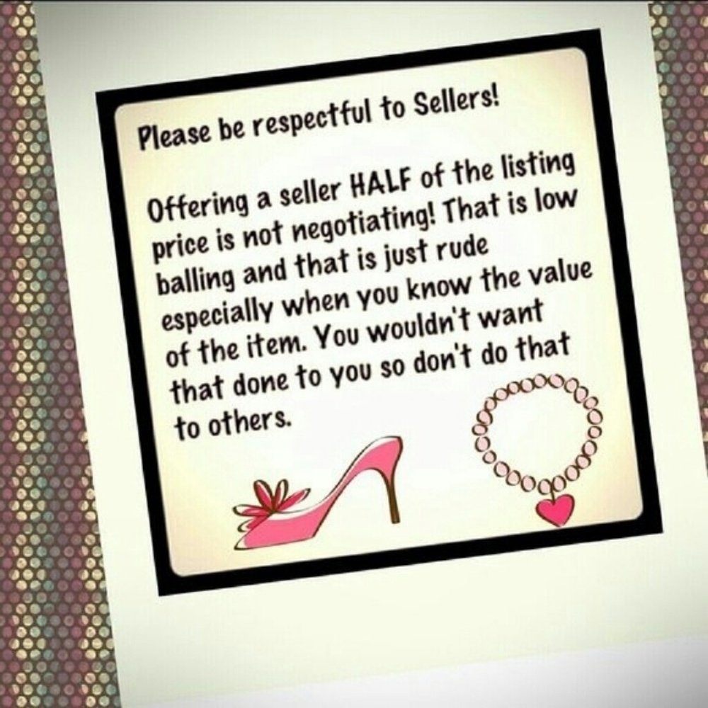 I 💜 TO NEGOTIATE BUT PLEASE BE FAIR!